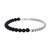 Men's Eclipse Black Onyx & Box Chain Bracelet by ETHOS - UB0113
