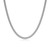 Men's 24" Italian Chain Rhodium-Plated Sterling Silver Curb Chain Necklace by ETHOS - UN3624