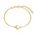 Charles Garnier Amour Gold-Plated Sterling Silver Mother-of-Pearl Bracelet CB0226