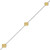 Charles Garnier Quilted Gold/Rhodium-Plated Sterling Silver Cubic Zirconia Necklace CN0220