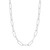 Charles Garnier Paperclip Rhodium-Plated Sterling Silver Necklace SDN3367W17