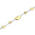 ELLE Jewelry Aurelia Two-Tone Plated Sterling Silver Bracelet LB0273