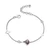 ELLE Jewelry Delta Sterling Silver Mother-of-Pearl Bracelet B10197WMP