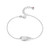 ELLE Jewelry Lustre 2.0 Sterling Silver Cubic Zirconia Bracelet LB0290