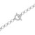 ELLE Jewelry Reversa Sterling Silver Cubic Zirconia Bracelet LB0284