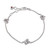 ELLE Jewelry Trefoil Sterling Silver Bracelet B0195