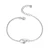 ELLE Jewelry Wink Sterling Silver Cubic Zirconia Bracelet LB0276
