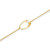 ELLE Jewelry Wink Gold-Plated Sterling Silver Cubic Zirconia Bracelet LB0279