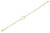 ELLE Jewelry Wink Gold-Plated Sterling Silver Cubic Zirconia Bracelet LB0279