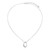 ELLE Jewelry Wink Sterling Silver Cubic Zirconia Necklace LN0278