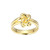 ELLE Jewelry Eternal Gold-Plated Sterling Silver Ring LR0247