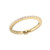 ELLE Jewelry Stardust Gold-Plated Sterling Silver CZ Ring R10302