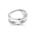 ELLE Jewelry Wink Sterling Silver Cubic Zirconia Ring LR0278