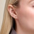 M by Monte Luna Lab-Created Diamond Cardinal Points Stud Gold-Plated Sterling Silver Earrings