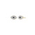 Charles Garnier 14K Gold Black Diamond & Diamond Evil-Eye Stud Earrings - 0.1 ctw