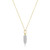 Charles Garnier 14K Gold Diamond Rope Chain Pendant Necklace - 0.125 ctw