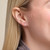 M by Monte Luna Gold-Plated Sterling Silver Lab-Created Diamond Star Pave Stud Earrings