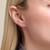 M by Monte Luna Gold-Plated Sterling Silver Scattered Lab-Created Diamond Stud Earrings