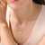 M by Monte Luna Gold-Plated Sterling Silver Lab-Created Diamond Hex Tag Pendant Necklace