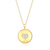 M by Monte Luna Two-tone Sterling Silver Pave Heart Locket Lab-Created Diamond Pendant Necklace