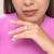 M by Monte Luna Rhodium-Plated Sterling Silver Lab-Created Sapphire & Lab-Created Diamond Evil Eye Statement Ring