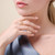 M by Monte Luna Gold-Plated Sterling Silver Lab-Created Diamond Arrow Bypass Ring