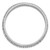 1928 Jewelry Silver-Tone Clear Crystal Slip-on Bangle Bracelet - View 2