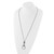 1928 Jewelry Silver-Tone Textured Vintage Handle 4-5X Magnifying Glass 30 Inch Necklace - View 3