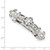 1928 Jewelry Silver-Tone Clear Crystal Hair Barrette - View 2