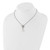 1928 Silver-Tone Crystal and Simulated Pearl 16in with 3in Ext. Necklace - View 4
