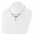 1928 Jewelry Silver-Tone Sparkling Clear Crystals from Swarovski Teardrop Adjustable 15 Inch Vintage Style Necklace with 3 Inch Extension - View 4