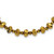1928 Jewelry Brass-Tone Light Colorado Faceted Glass Beads Adjustable 16 Inch Necklace with 2 Inch Extension