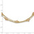 1928 Jewelry Gold-Tone Link Light Colorado Faceted Acrylic Beads Three Strand with 3 Inch Extension Necklace - View 4