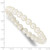 1928 Jewelry 8 mm Ivory Simulated Pearl Stretch Bracelet - View 3