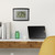 Digital Wall or Table Clock with Alarm, Temperature, Day, Month, and Date - View 3