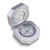 Stainless Steel Hinged Compass with Clock