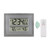 Silver-Tone Digital Atomic Clock - View 2