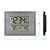 Silver-Tone Digital Atomic Clock - View 4