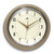 Latte Retro 9.5 Inch Metal Wall Clock