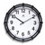Black Skipper 16 Inch Quartz Movement Wall Clock
