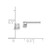 Rhodium-Plated 14K White Gold Cubic Zirconia Stud 4.0 mm Earrings, 4 mm Long - View 4