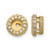 14K Yellow Gold 0.38ct Lab-Grown Diamond for 4.25 mm Earring Jacket, 8.25 mm Long