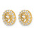 14K Yellow Gold 0.48ct Lab-Grown Diamond with 5.25 mm Opening Earring Jackets, 10 mm Long - View 2