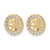 14K Yellow Gold 0.64ct Lab-Grown Diamond with 7.5 mm Opening Earring Jackets, 12 mm Long - View 2