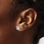 Rhodium-Plated 14K White Gold 1.5ct Lab-Grown Diamond Round Four Prong Heavyweight Stud Earrings, 5.8 mm - View 3