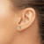 14K Yellow Gold 1.74ct Lab-Grown Diamond Round Four Prong Heavyweight Stud Earrings, 6.4 mm - EM1006-175-LG - View 3