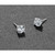 Rhodium-Plated 14K White Gold 2.5ct Lab-Grown Diamond Round Four Prong Heavyweight Stud Earrings, 7 mm - EM1006-250C-WLD - View 7
