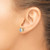 14K Yellow Gold 4ct Lab-Grown Diamond Round Four Prong Heavyweight Stud Earrings, 8.1 mm - EM1006-400-LD - View 3