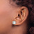 Rhodium-Plated 14K White Gold 5ct Lab-Grown Diamond Round Four Prong Heavyweight Stud Earrings, 8.75 mm - EM1006-500-WLD - View 3