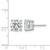 Rhodium-Plated 14K White Gold 6ct Lab-Grown Diamond Round Four Prong Heavyweight Stud Earrings, 9.3 mm - View 5